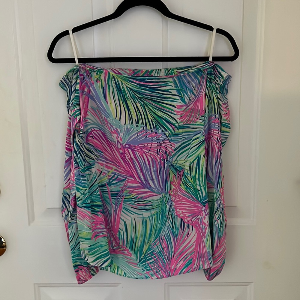 Lilly Pulitzer Off the Shoulder Top